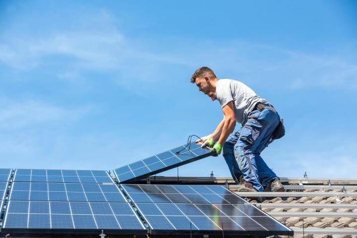 Pose panneau solaire Niort